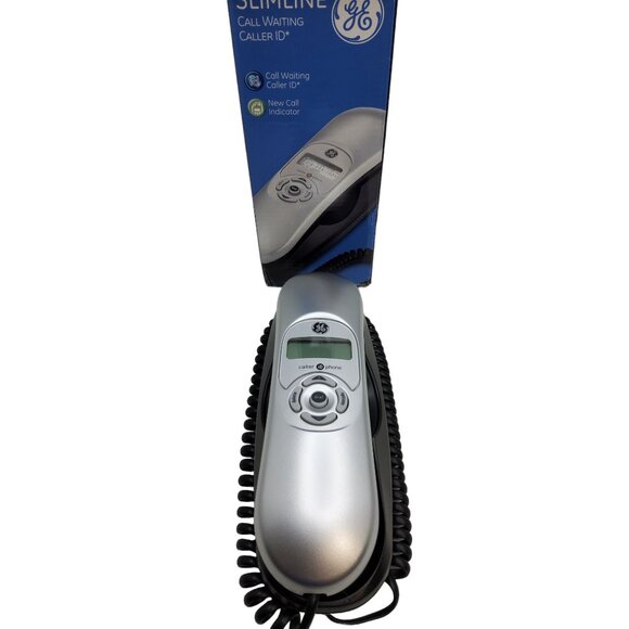 general electric slimline call waiting caller id number memory phone - Picture 3 of 10